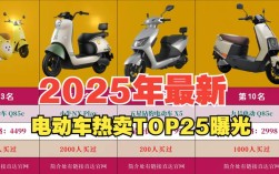 电动车排行榜2025年,2021年电动车品牌