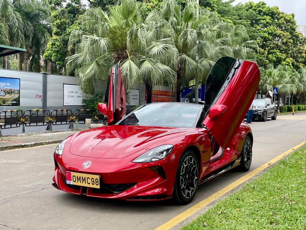 名爵跑车cyberster图片,名爵 跑车